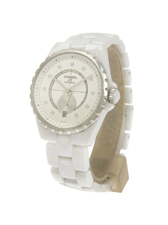 Chanel Diamond White Ceramic Watch main image 6